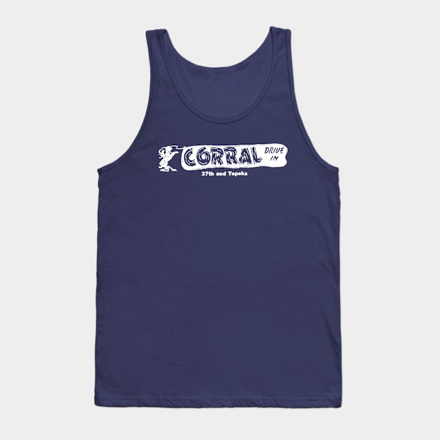 Corral Drive In July 1954 Tank Top by TopCityMotherland